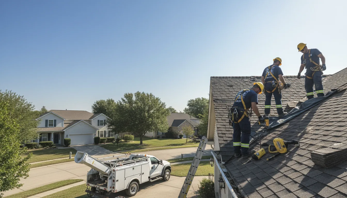 Hail Damage Roof Repair in Greensboro, PA